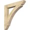 Ekena Millwork Thorton Slat Rough Sawn Bracket, Douglas Fir, 6"W x 44"D x 44"H BKT06X44X44THR06RDF - alternate 1